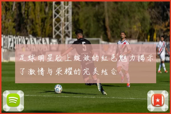 足球明星脸上绽放的红色魅力揭示了激情与荣耀的完美结合